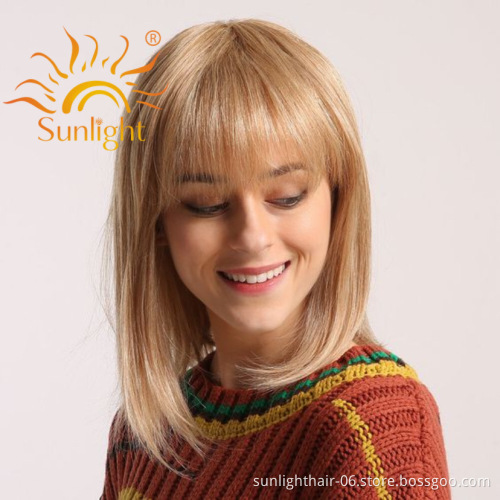 Pour francais Perruques Bob courtes cheveux bresilienne indiens non dentelle perruques naturel cheveux humain pour femme noir